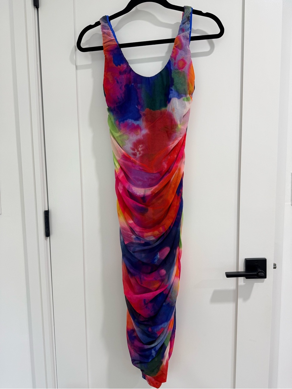 Prabal Gurung Multicolor Maxi Dress in Pink, Blue, Green, Orange